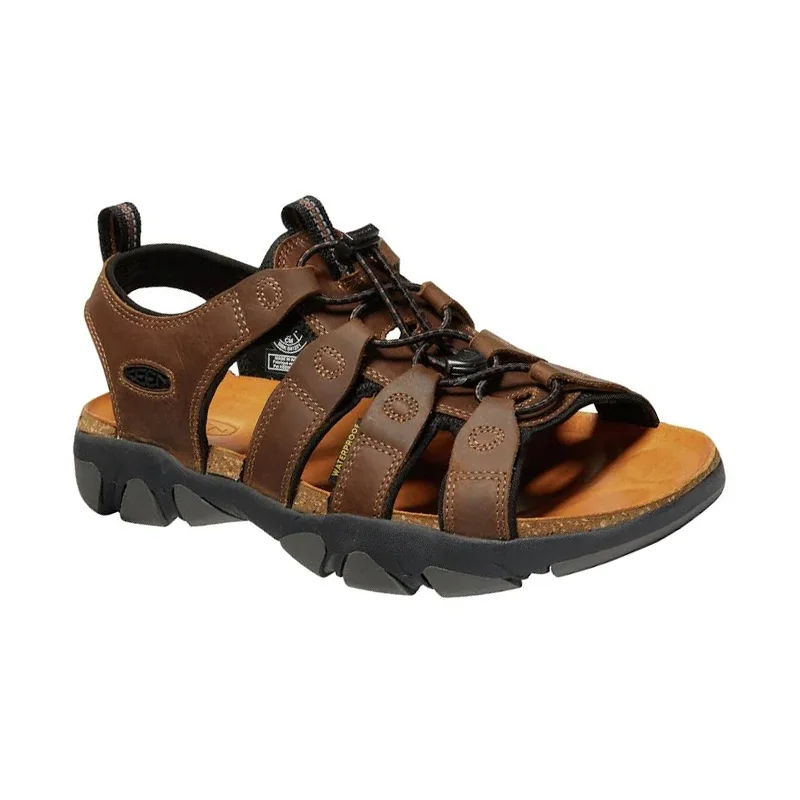 Comfortable Work Sandals Men's Daytona II Bison/Black