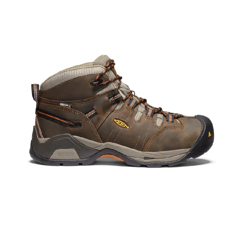 Best Casual Sandals For Sale Men's Detroit XT Waterproof Boot (Soft Toe) | Black Olive/Leather Brown Best Casual Sandals For Sale Men's Detroit XT Waterproof Boot (Soft Toe) | Black Olive/Leather Brown