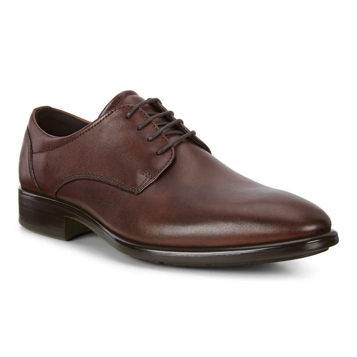Stylish Hiking Shoes For Women Mens Ecco City Tray Plain Toe Cognac