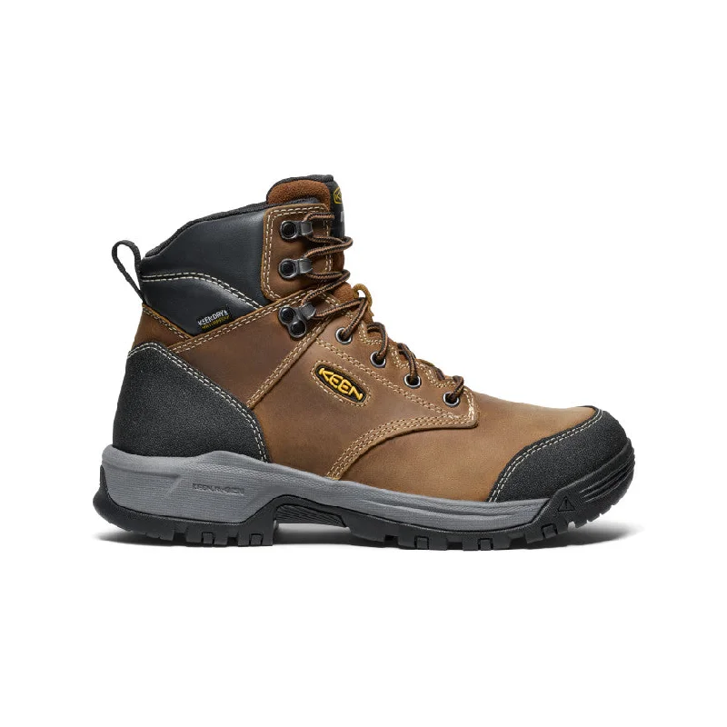 Comfortable Casual Footwear For Sale Men's Evanston 6" Waterproof Boot (Soft Toe) | Bison/Black Comfortable Casual Footwear For Sale Men's Evanston 6" Waterproof Boot (Soft Toe) | Bison/Black