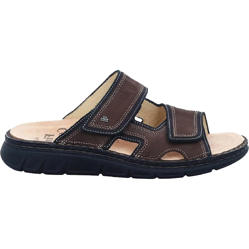 Light Running Shoes Men's Finn Comfort Thasos Grizzly Brown/Black Leather