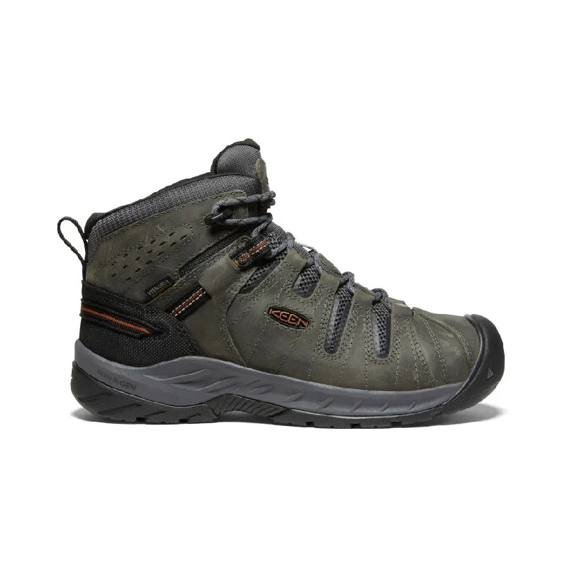 Designer Running Shoes For Sale Men's Flint II Waterproof Mid (Soft Toe) | Steel Grey/Tortoise Shell Designer Running Shoes For Sale Men's Flint II Waterproof Mid (Soft Toe) | Steel Grey/Tortoise Shell