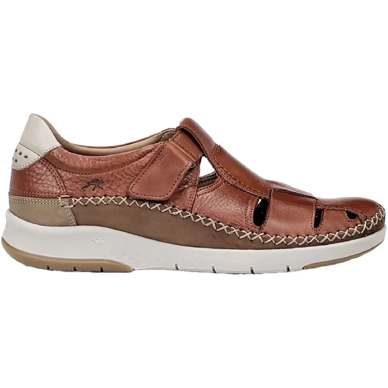 Comfortable Sports Shoes For Hiking Men's Fluchos Maui F0797 Cuero Leather