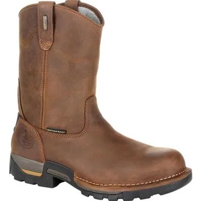 Stylish Winter Shoes Online Georgia Boot Men's Eagle One Waterproof Work Boot