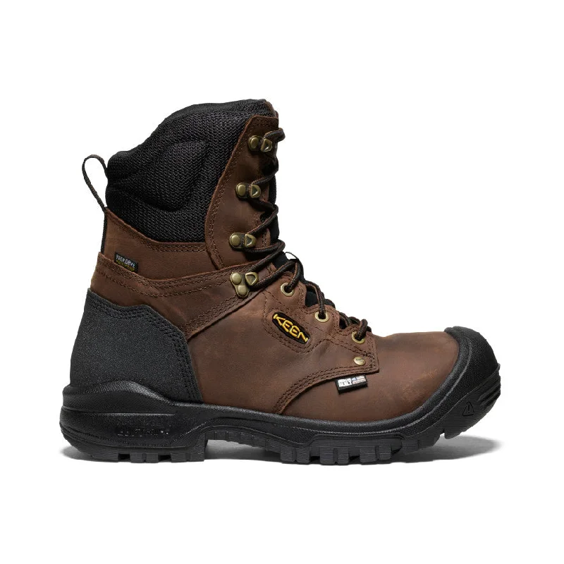 Trendy Hiking Footwear Online Men's Independence 8" Waterproof Boot (Soft Toe) | Dark Earth/Black Trendy Hiking Footwear Online Men's Independence 8" Waterproof Boot (Soft Toe) | Dark Earth/Black