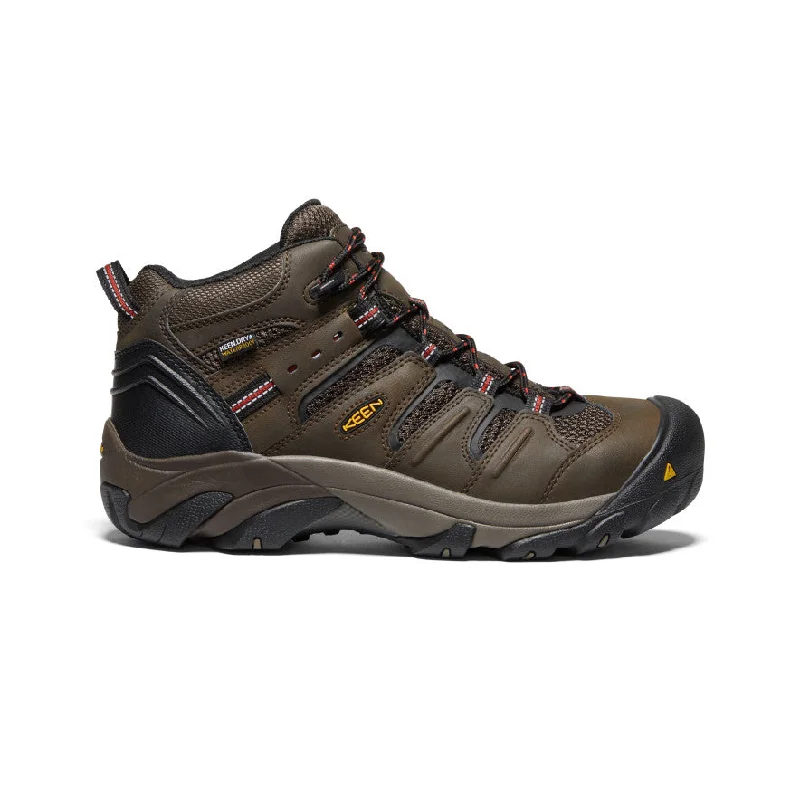 Stylish Winter Footwear For Sale Men's Lansing Mid Waterproof (Steel Toe) | Cascade Brown/Brindle Stylish Winter Footwear For Sale Men's Lansing Mid Waterproof (Steel Toe) | Cascade Brown/Brindle