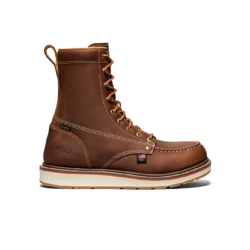 Comfortable Sports Shoes Online Men's Liberty 8" Waterproof Boot (Soft Toe) | Leather Brown/Gum Comfortable Sports Shoes Online Men's Liberty 8" Waterproof Boot (Soft Toe) | Leather Brown/Gum