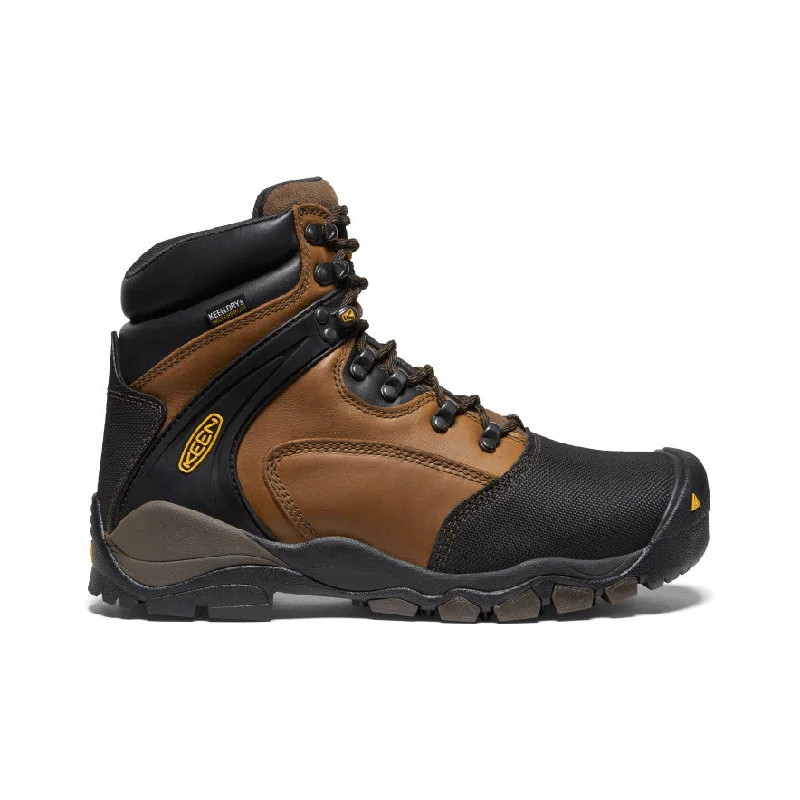 Casual Winter Footwear Men's Louisville 6" MET Waterproof Boot (Steel Toe) | Slate Black Casual Winter Footwear Men's Louisville 6" MET Waterproof Boot (Steel Toe) | Slate Black