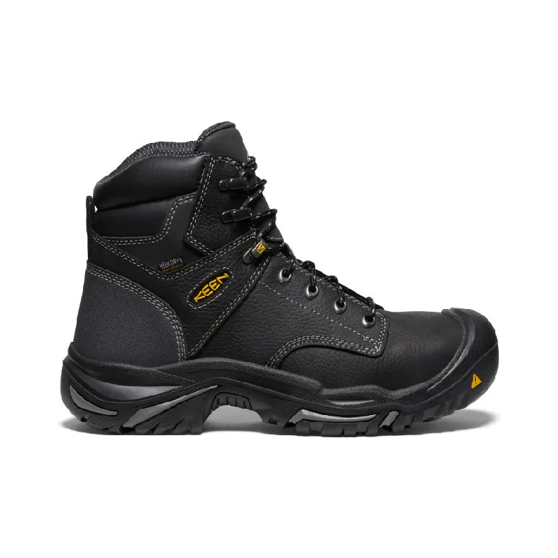 Stylish Winter Shoes Online Men's Mt Vernon 6" Waterproof Boot (Steel Toe) | Black Stylish Winter Shoes Online Men's Mt Vernon 6" Waterproof Boot (Steel Toe) | Black