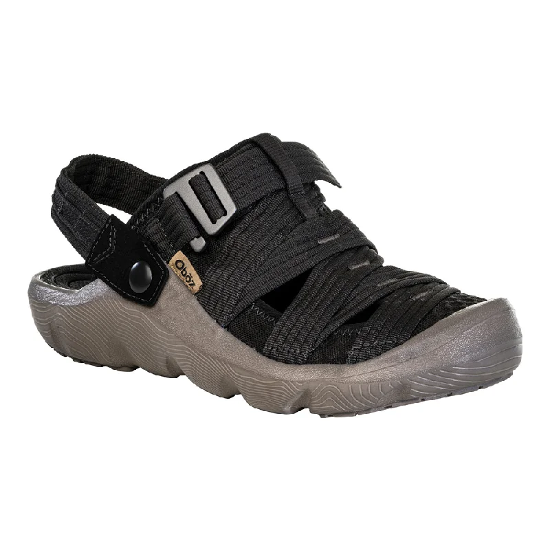 Comfortable Running Shoes Sale Men's Oboz Whakata Trail Color: Jet