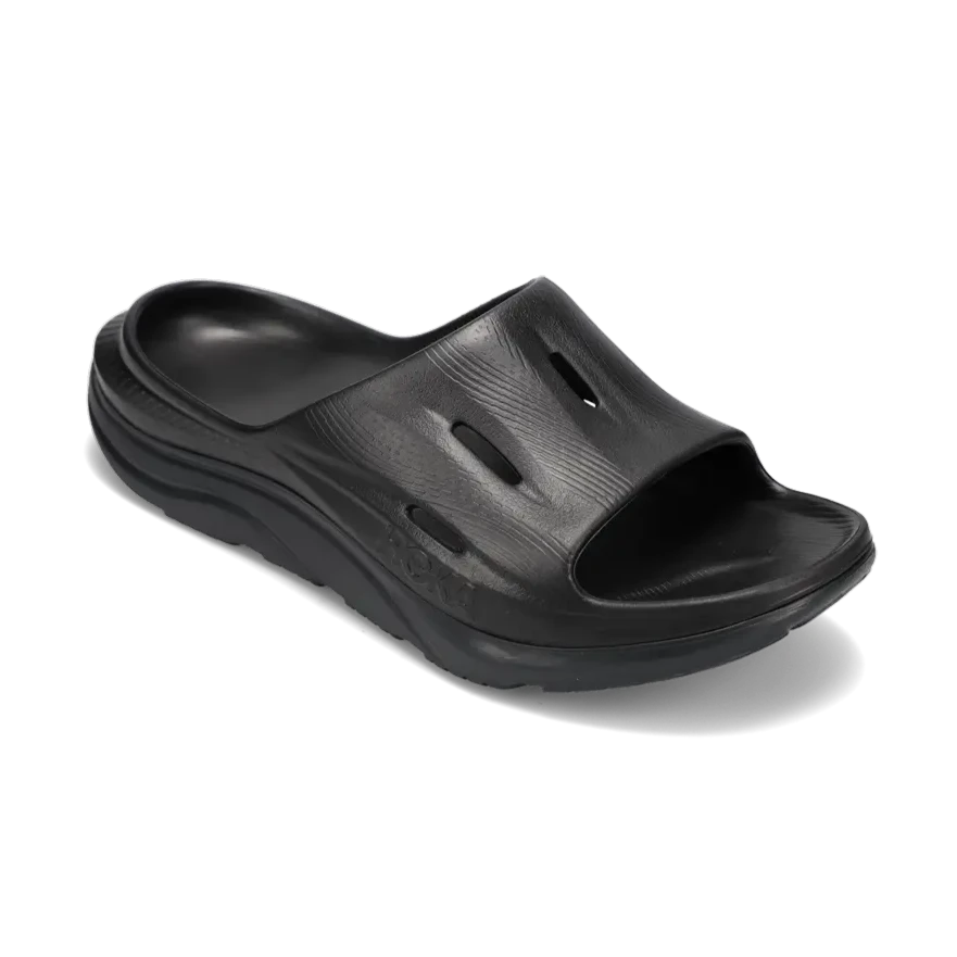 Fashionable Hiking Shoes Men's Ora Recovery Slide 3 Black