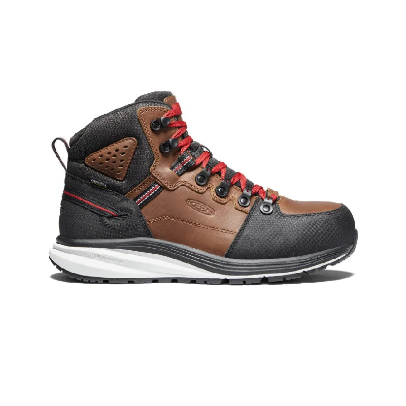 Stylish Hiking Sandals Online Sale Men's Red Hook Waterproof Boot (Carbon Toe) | Tobacco/Black Stylish Hiking Sandals Online Sale Men's Red Hook Waterproof Boot (Carbon Toe) | Tobacco/Black