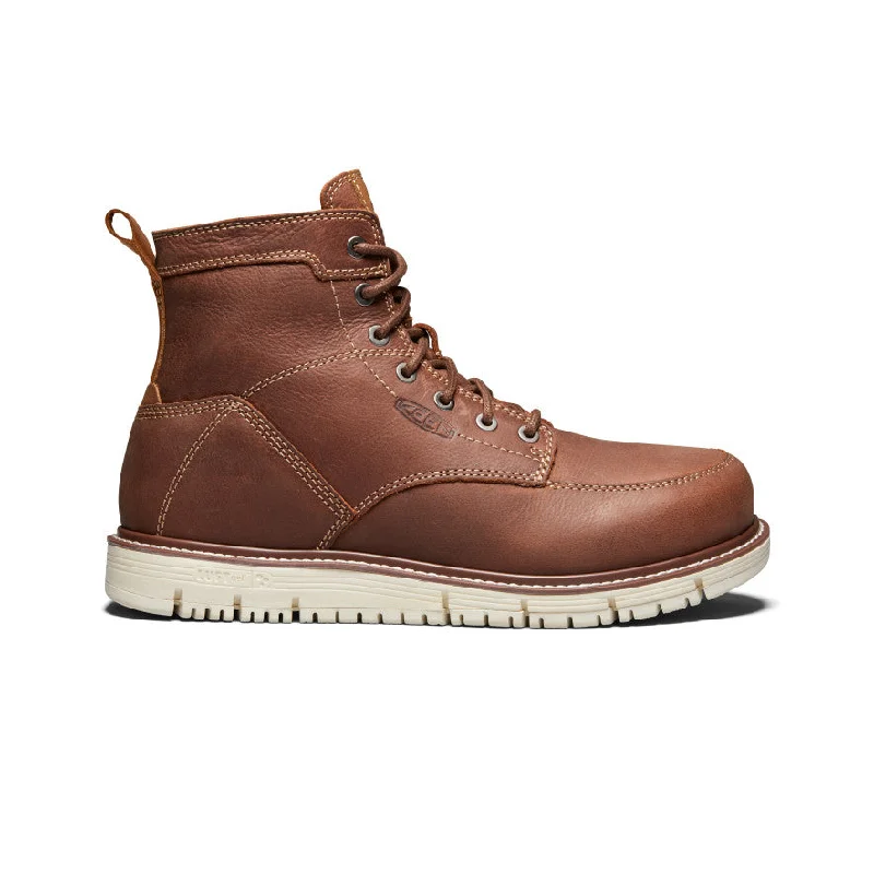 Best Hiking Footwear Sale Men's San Jose 6" Boot (Soft Toe) | Gingerbread/Off White Best Hiking Footwear Sale Men's San Jose 6" Boot (Soft Toe) | Gingerbread/Off White