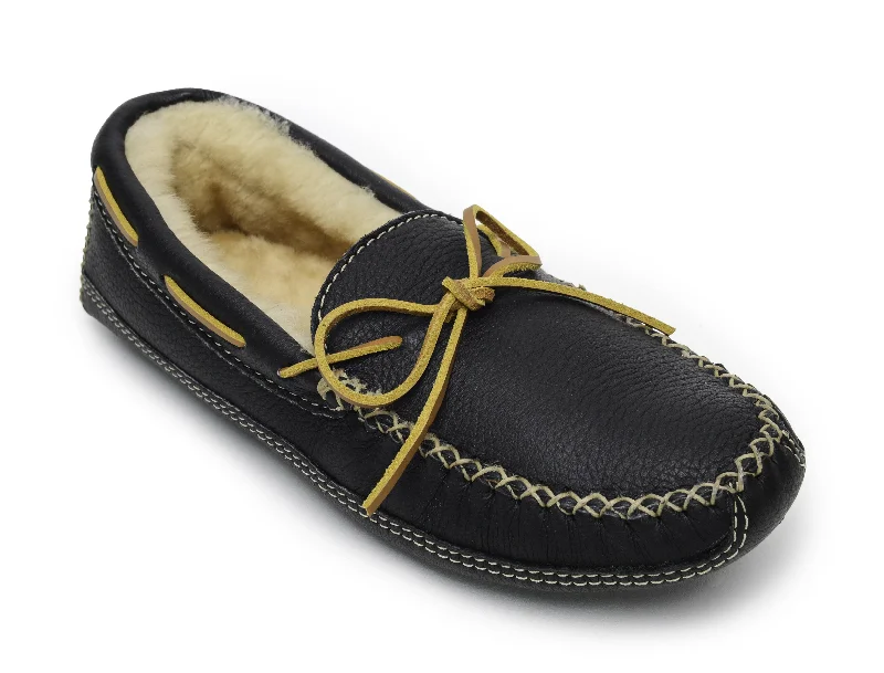 Fashion Sneakers For Work Men's Sheepskin Moose