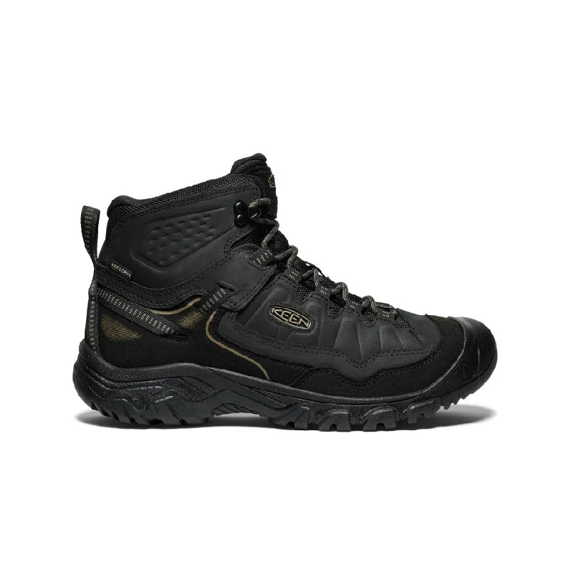 Best Sports Shoes Men's Targhee IV Waterproof Hiking Boot  |  Triple Black