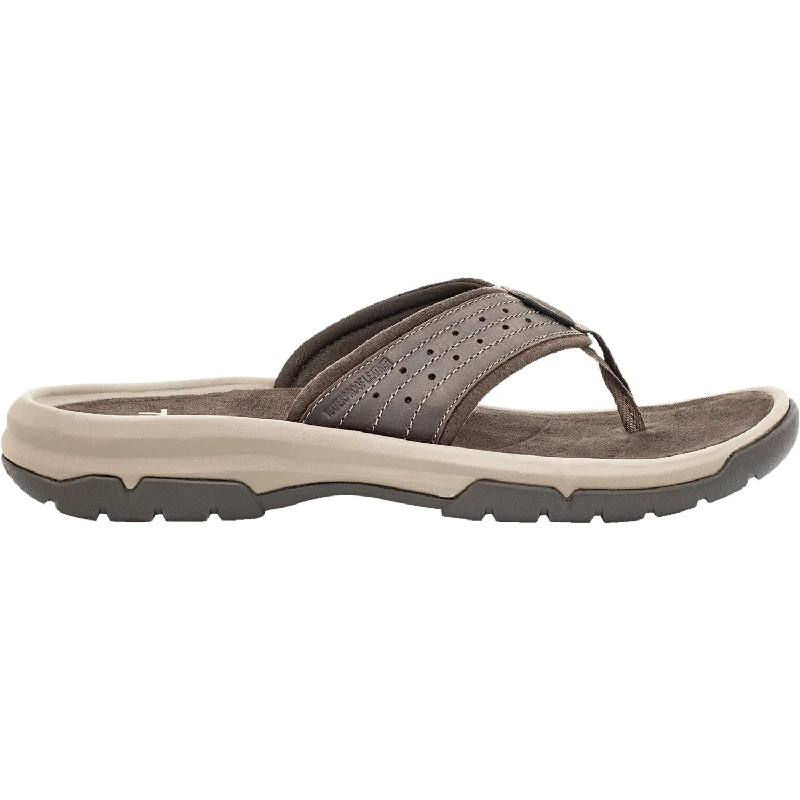 Best Sneakers For Running Men's Teva Langdon Flip Walnut Leather