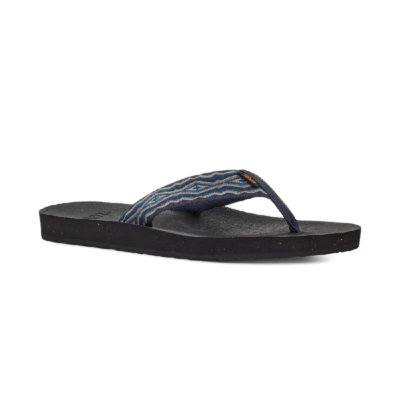 Trendy Hiking Sandals Sale Online Men's Teva Reflip Color: Quincy Mood Indigo