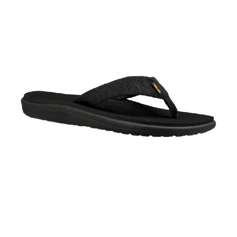 Trendy Hiking Footwear Online Men's Teva Voya Flip Color: Brick Black