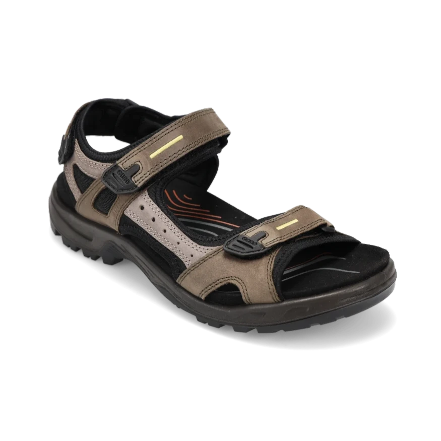 Comfortable Leather Footwear Men's Yucatan Sandal Tarmac/Moon Rock