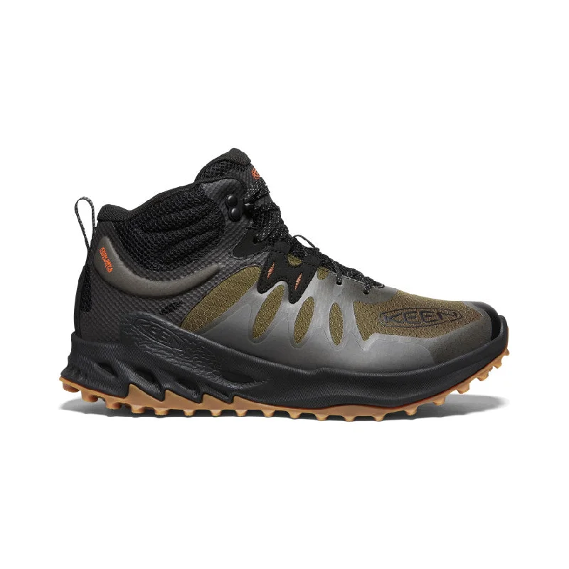 Casual Hiking Boots For Sale Men's Zionic Waterproof Hiking Boot  |  Dark Olive/Scarlet Ibis