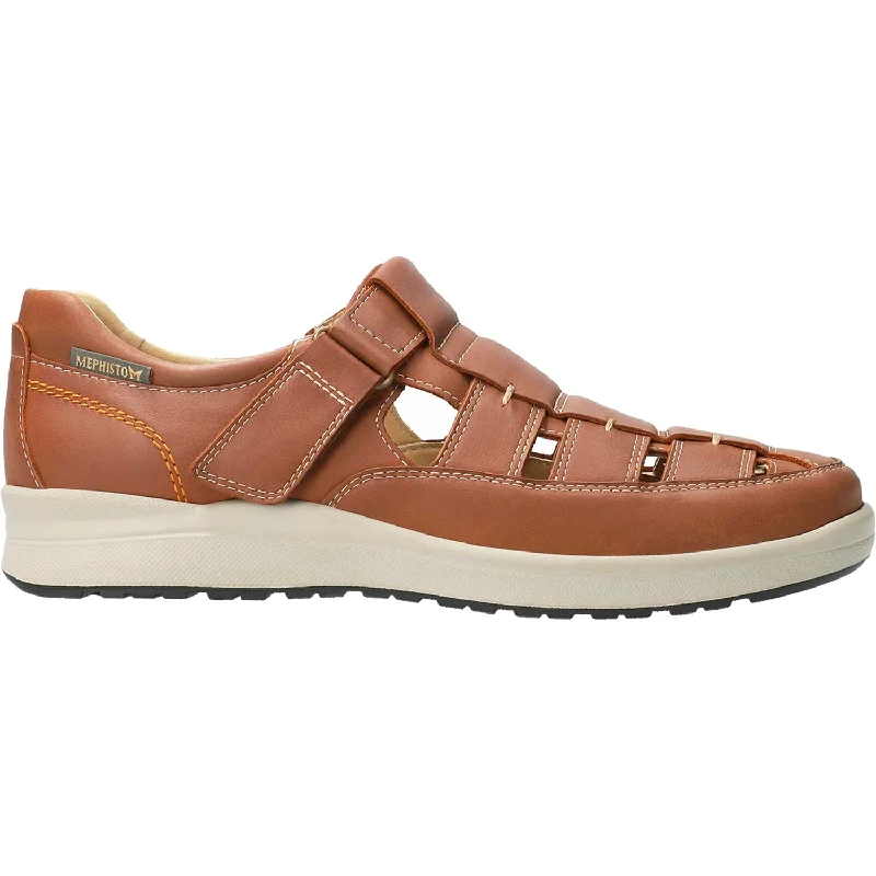 Comfortable Hiking Shoes Sale Men's Mephisto Vilson Chestnut Leather