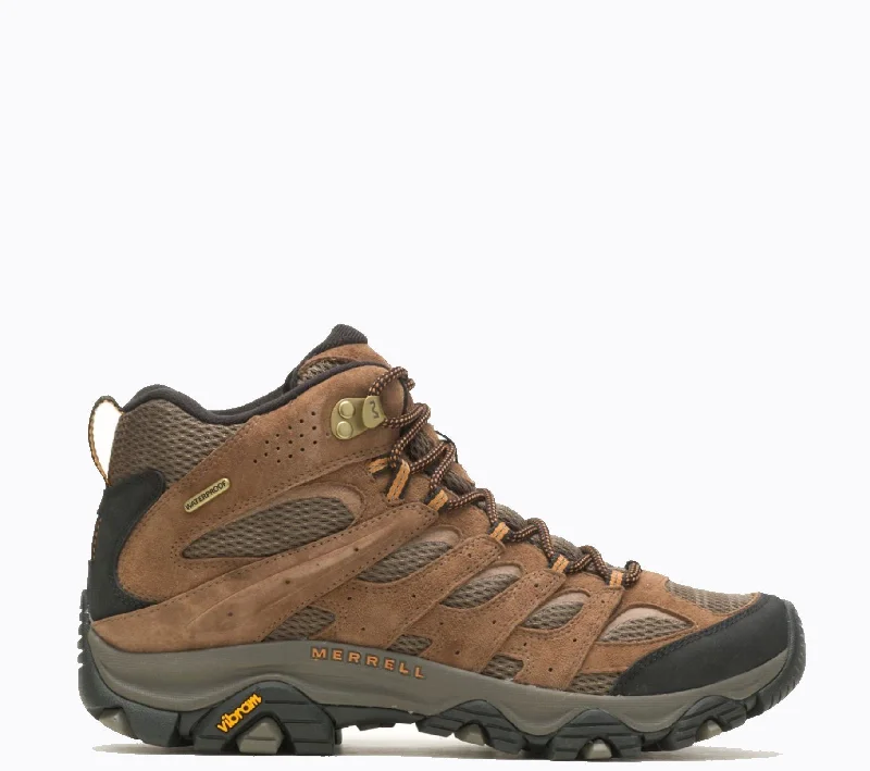 Black Dress Shoes Merrell Men's Moab 3 Mid Boot