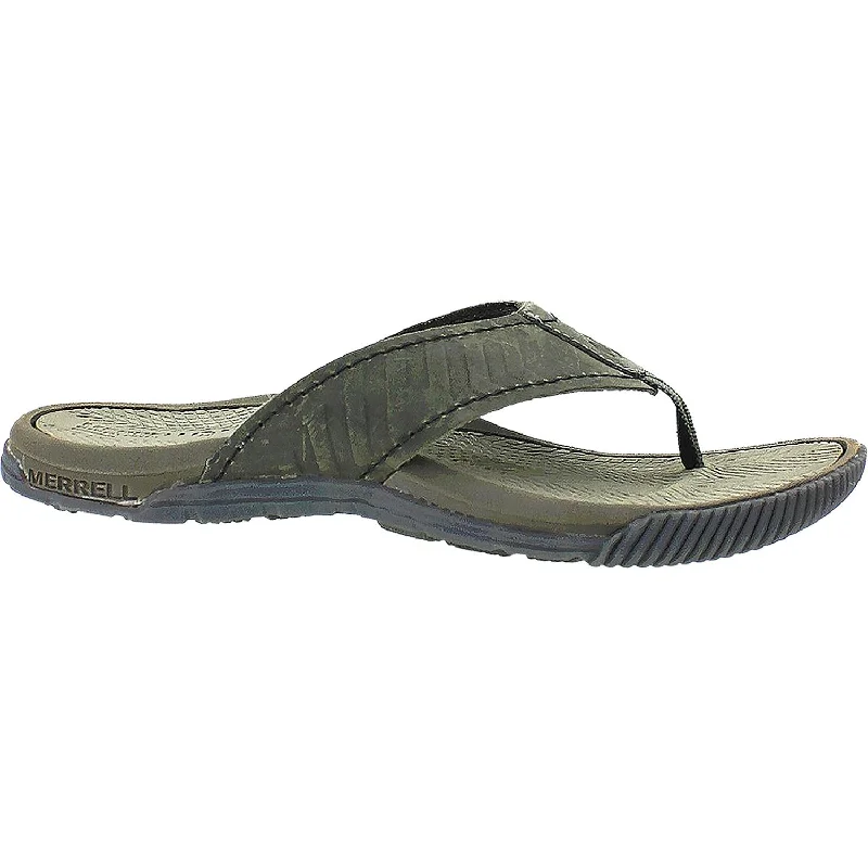 Stylish Boots For Work Men's Merrell Terracove Jet Goose Leather