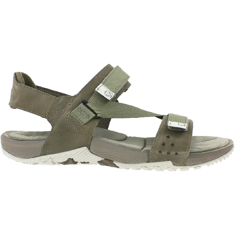 Fashionable Sneakers Collection Men's Merrell Terrant Strap Brindle Leather