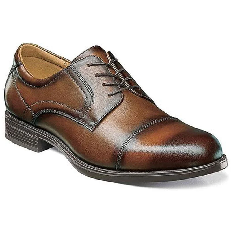 Slip-On Sneakers Collection Florsheim Midtown Cap Toe Oxford Cognac Leather (Men's) Slip-On Sneakers Collection Florsheim Midtown Cap Toe Oxford Cognac Leather (Men's)