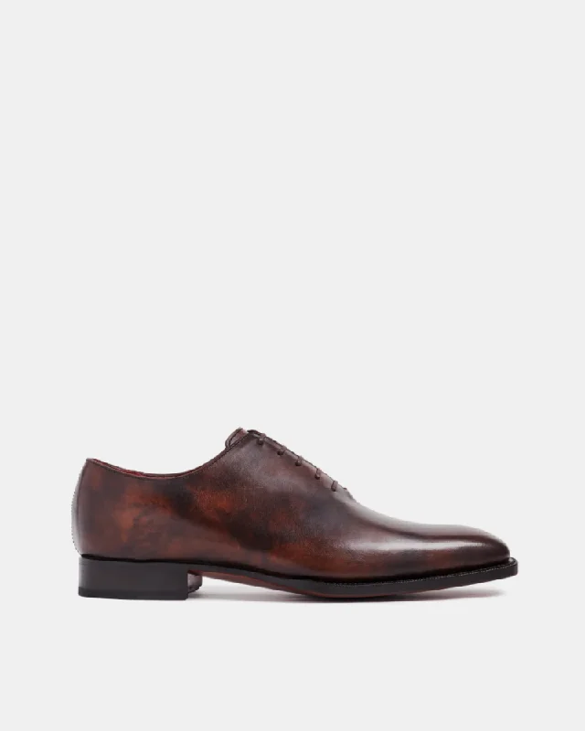 Trendy Running Sandals Museum Brown Wholecut Oxford Dress Shoe