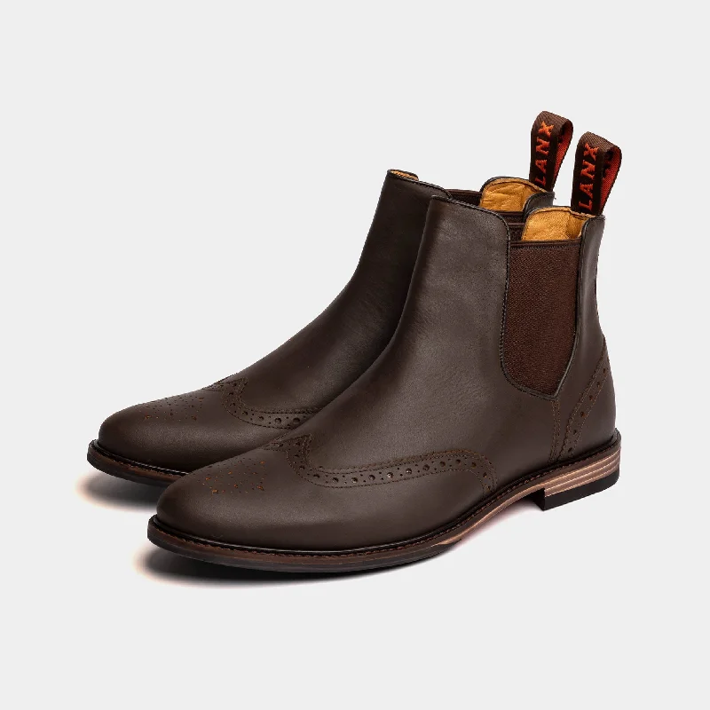 Trendy Boots For Winter MITTON // BROWN DISTRESSED