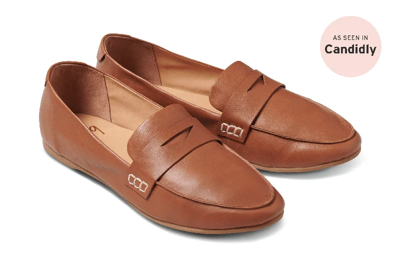 Sporty Running Shoes MOORHEN - Tan