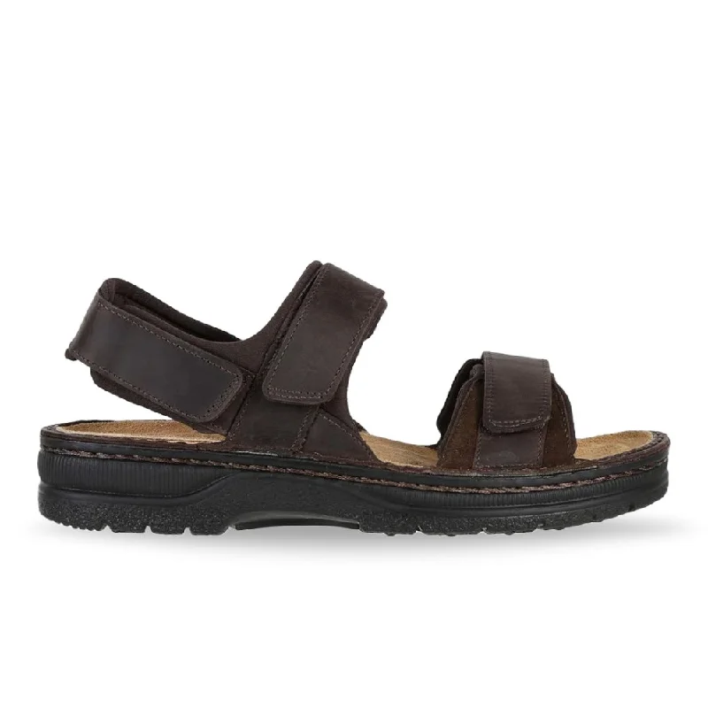 Designer Work Shoes Naot Men's Arthur - Crazy Horse/Hash