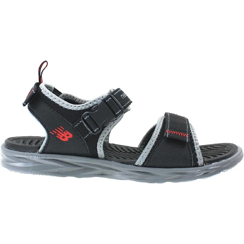 Casual Walking Boots Men's New Balance M2067BGR Response Sandal Black/Grey Synthetic