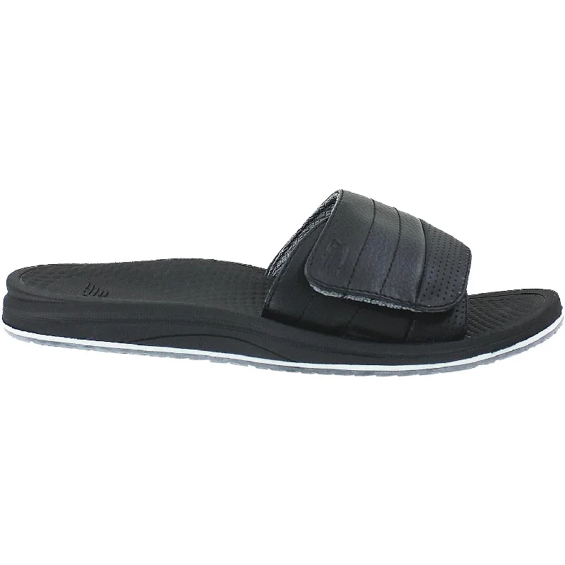Casual Sandals Collection Men's New Balance M3080BGR PureAlign Recharge Slide Black/Grey Synthetic
