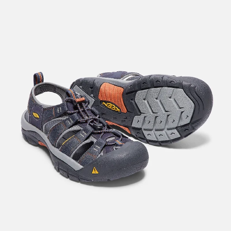 High Fashion Footwear Men's Keen Newport H2 Color: India Ink/Rust