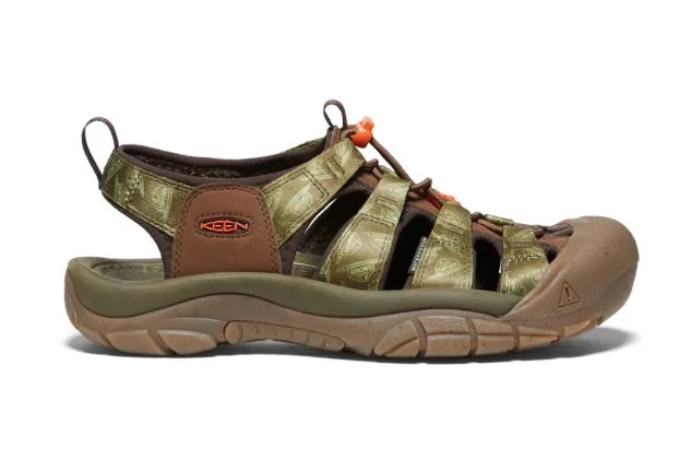 Slip-On Sneakers Collection Keen Men's Newport X (Newport Retro) Smokey Bear/Olive 1027452 Slip-On Sneakers Collection Keen Men's Newport X (Newport Retro) Smokey Bear/Olive 1027452