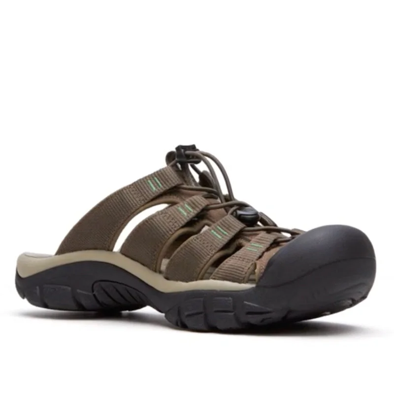 Best Running Footwear Men’s KEEN Newport Slide – Canteen/Campsite