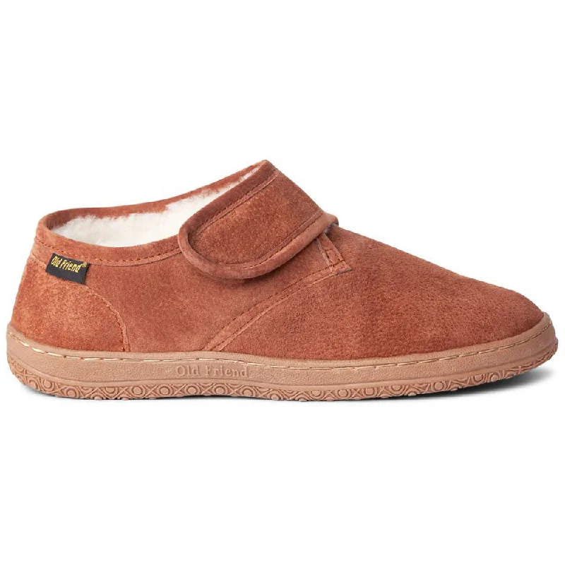 Comfortable Flats For Work Old Friend Adjustable Boot Chestnut (Men's)