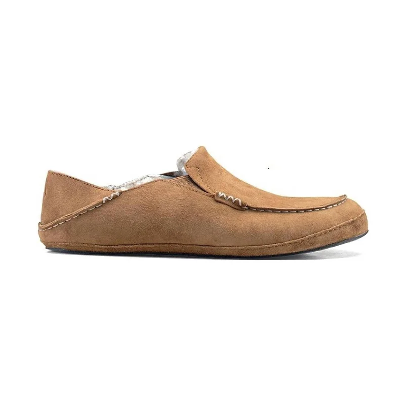 Lightweight Running Shoes OluKai Men's Moloa Slipper - Tobacco