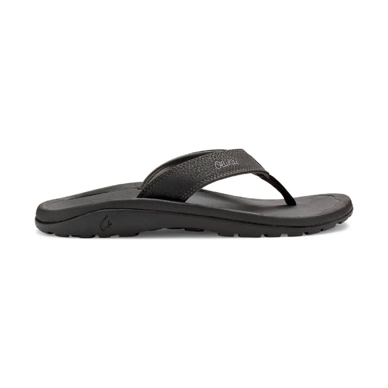 Comfortable Hiking Footwear For Sale Online OluKai Men's Ohana - Black