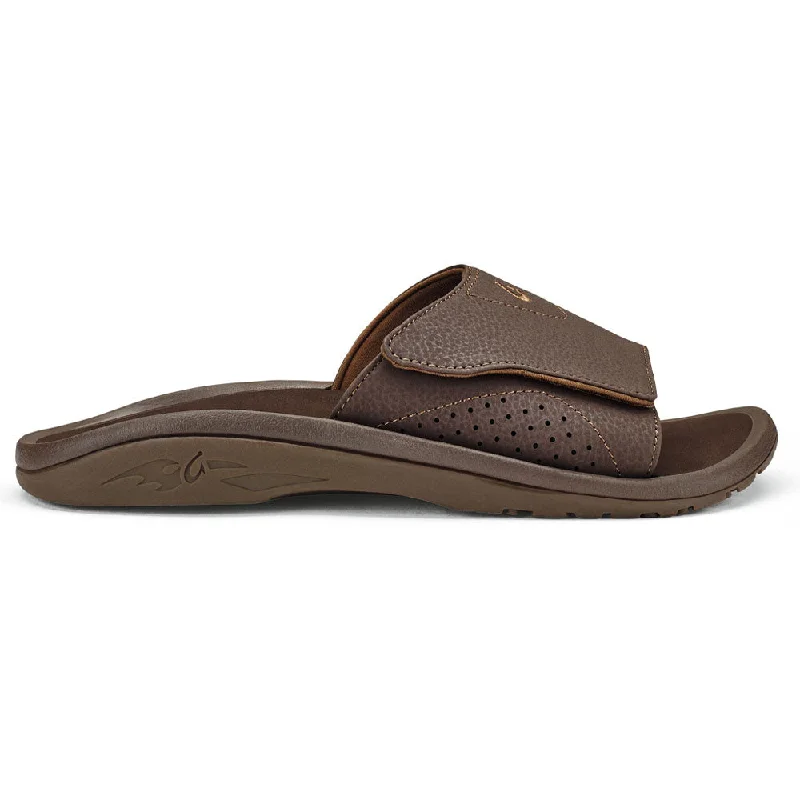 Casual Sandals Collection OluKai Nalu Slide Sandal Dark Java (Men's)