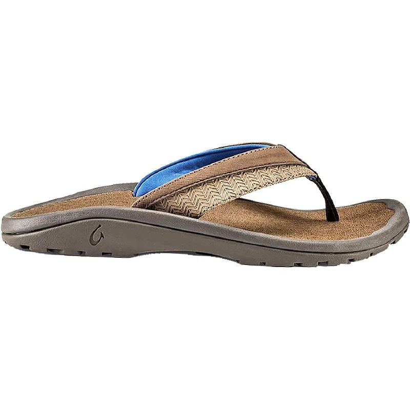 Formal Wedding Shoes Men's OluKai Ohana Koa Espresso/Mustang Synthetic
