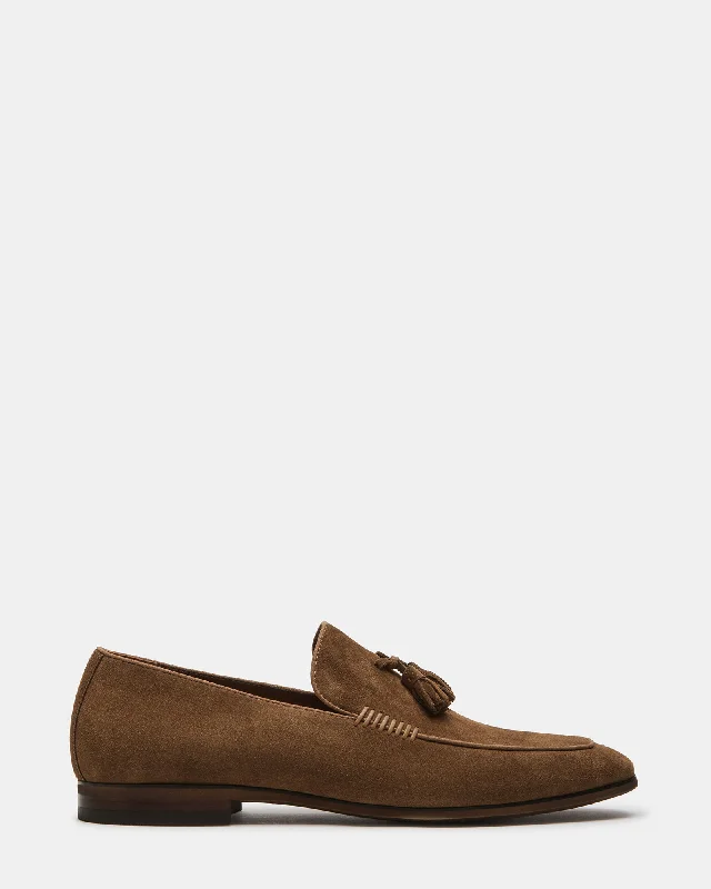 Fashionable Loafers For Sale ONDRE TAN SUEDE