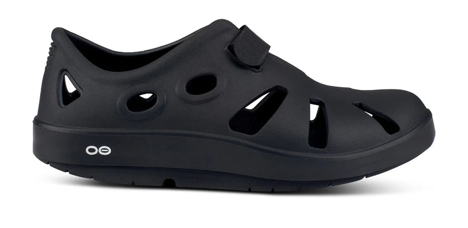 Casual Hiking Shoes UNISEX OOFOS OOCANDOO SANDAL | BLACK