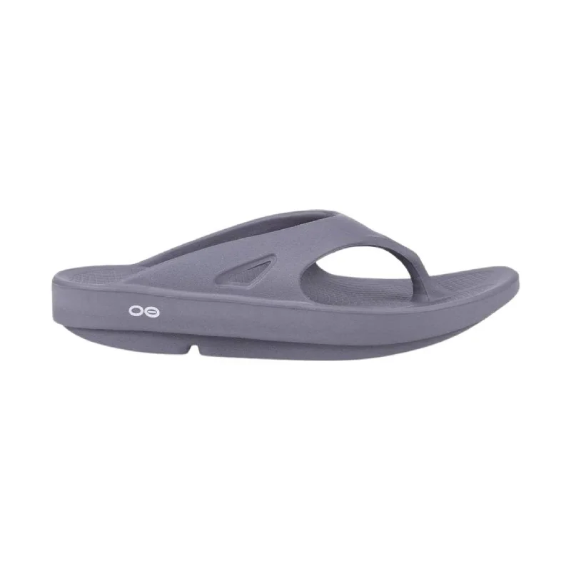 Best Hiking Shoes For Winter Sale OOfos OOriginal Flip Flop - Slate