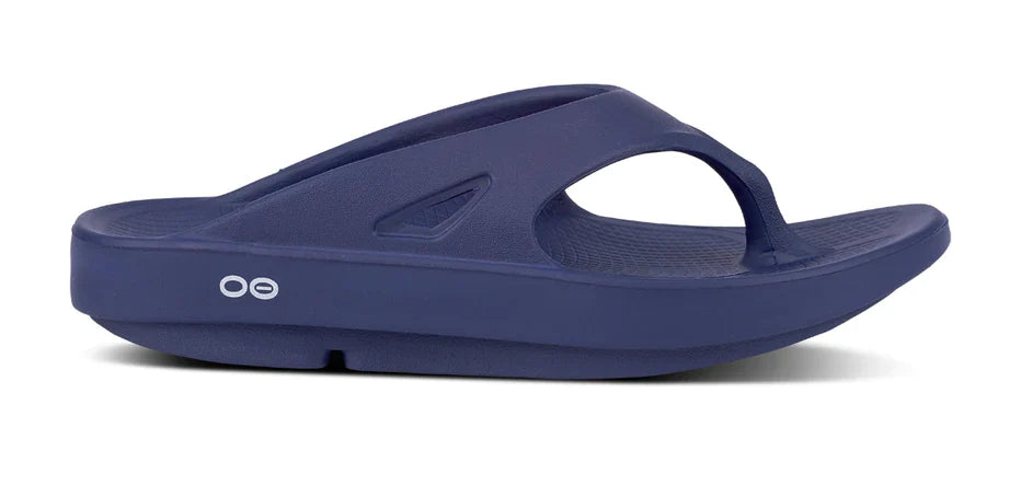 Designer Flats For Sale UNISEX OOFOS OORIGINAL SANDAL | NAVY