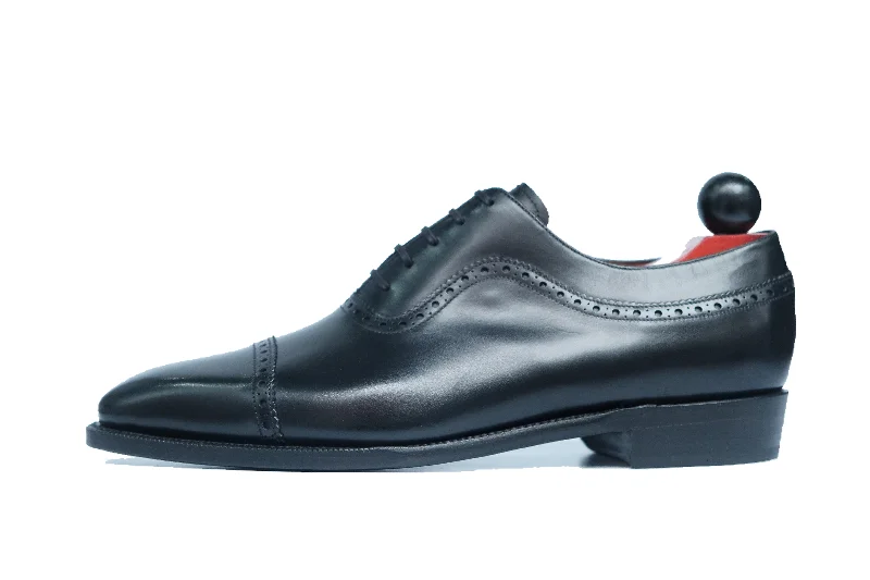 Comfortable Sports Shoes Palacio - Black Calf - MTO - LPB Last - Single Leather Sole Comfortable Sports Shoes Palacio - Black Calf - MTO - LPB Last - Single Leather Sole