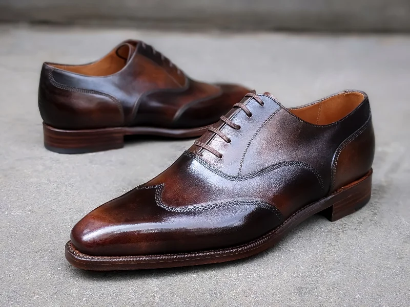 Affordable Hiking Shoes Patina Havana Waves - MTO - Pullman