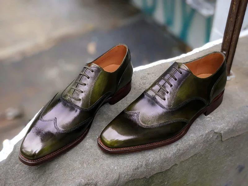 Comfortable Slippers Online Patina Ivy Leaf - MTO - Pullman